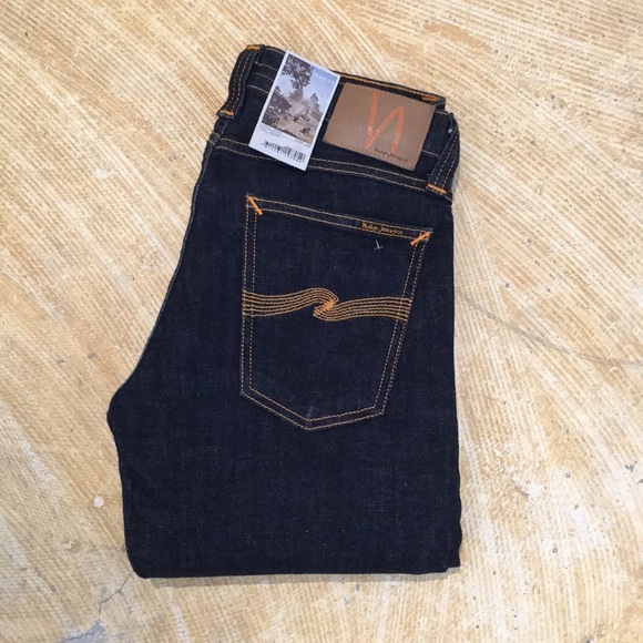 nudie jeans tight long john twill rinsed